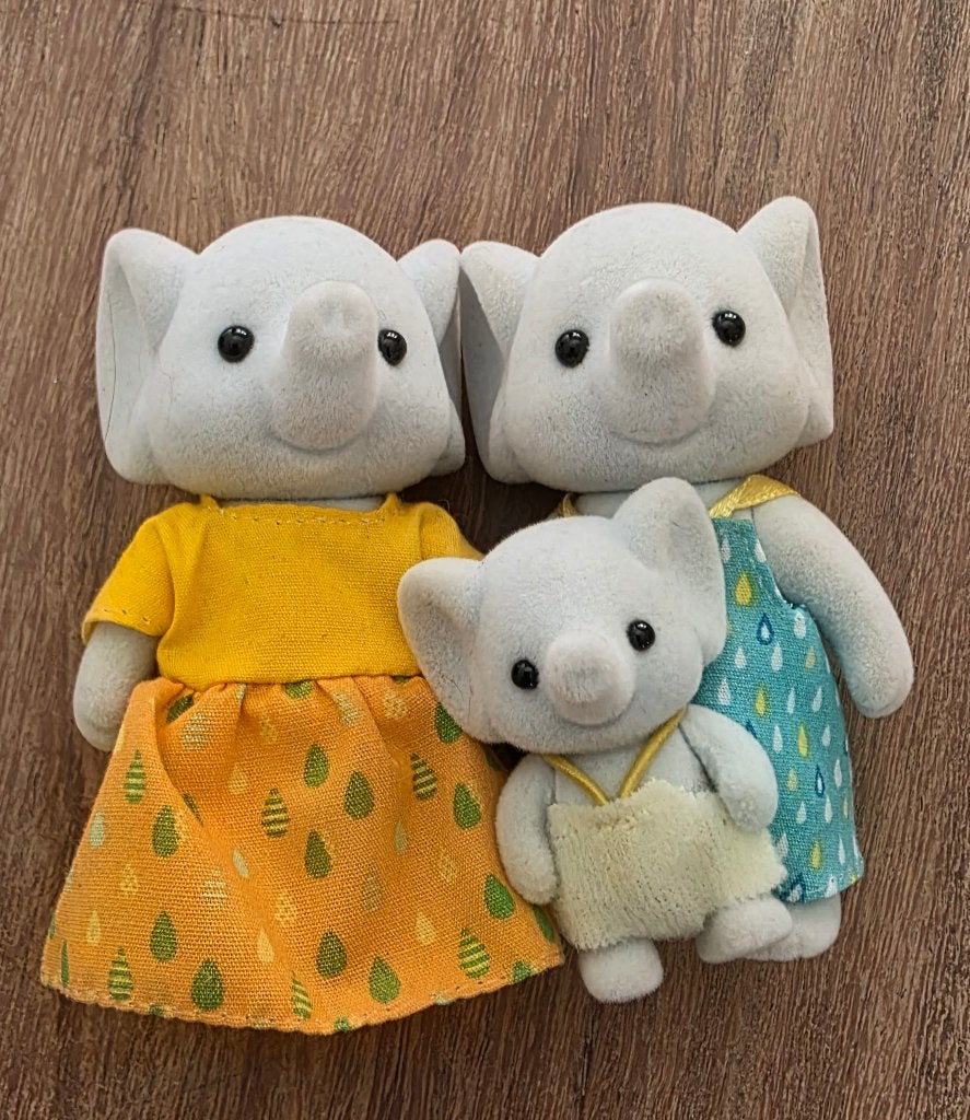 Sylvanian families olifanten, Verzamelen, Ophalen, Zo goed als nieuw, Popje