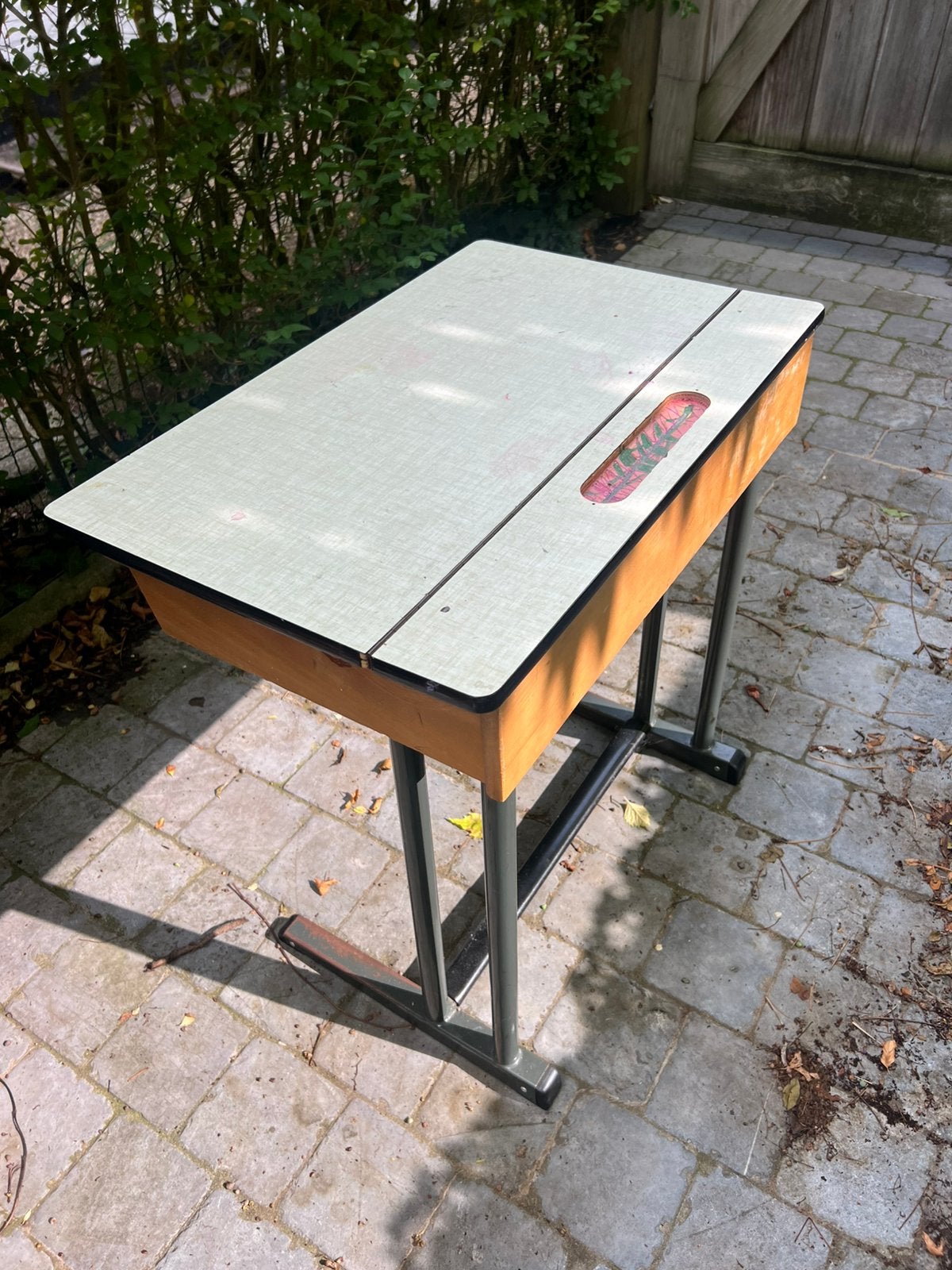 Oude schoolbank, Enlèvement, Comme neuf