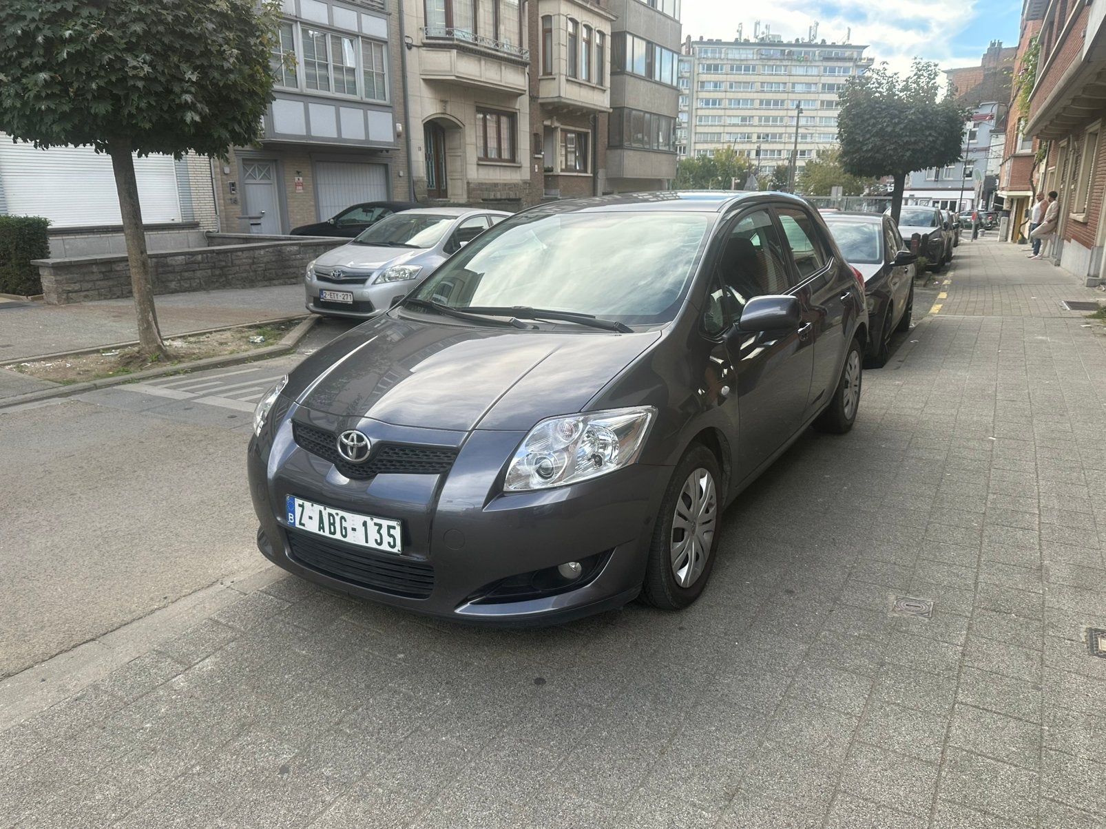 Toyota auris 1.4D4D 48dkm automaat 0485905657, Argent ou Gris, Achat, Vitres électriques, Entreprise