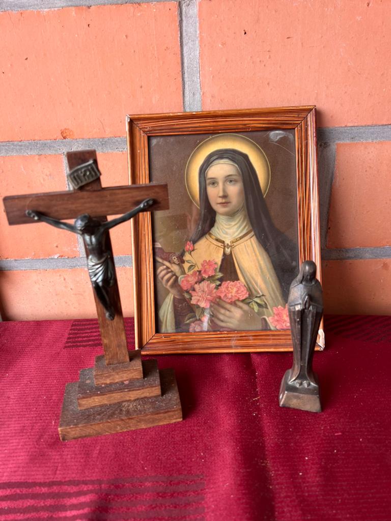 Lot religieuze voorwerpen, Antiek en Kunst, Ophalen of Verzenden