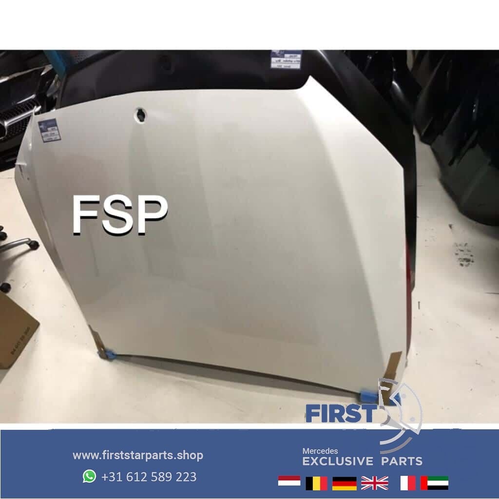 W205 C205 motorkap wit Mercedes C Klasse 2014-2018 origineel, Utilisé, -, Capot moteur, Avant