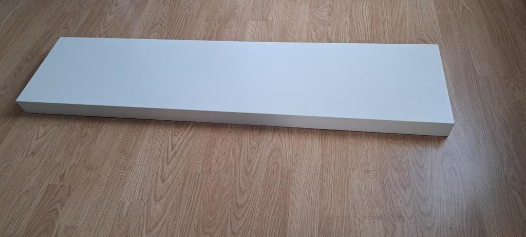 Tablette blanche murale, 100 à 150 cm, Enlèvement ou Envoi, Utilisé, Autres types