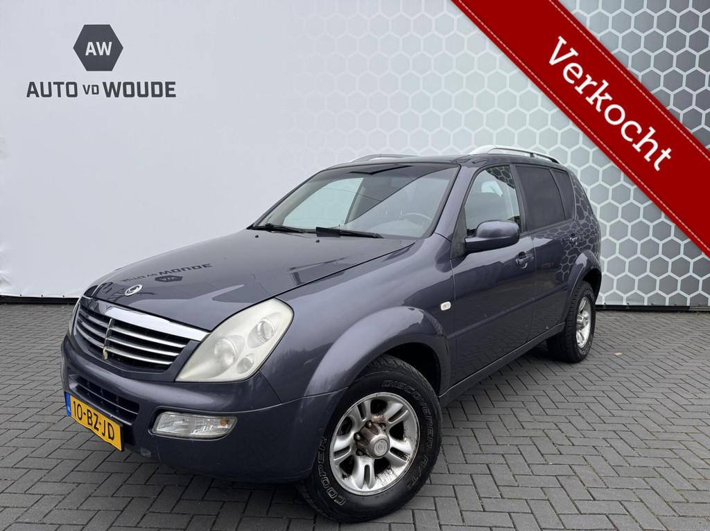 Ssangyong Rexton RX 270 Xdi Trekhaak Grijs kenteken, Argent ou Gris, Achat, 2 places, Noir