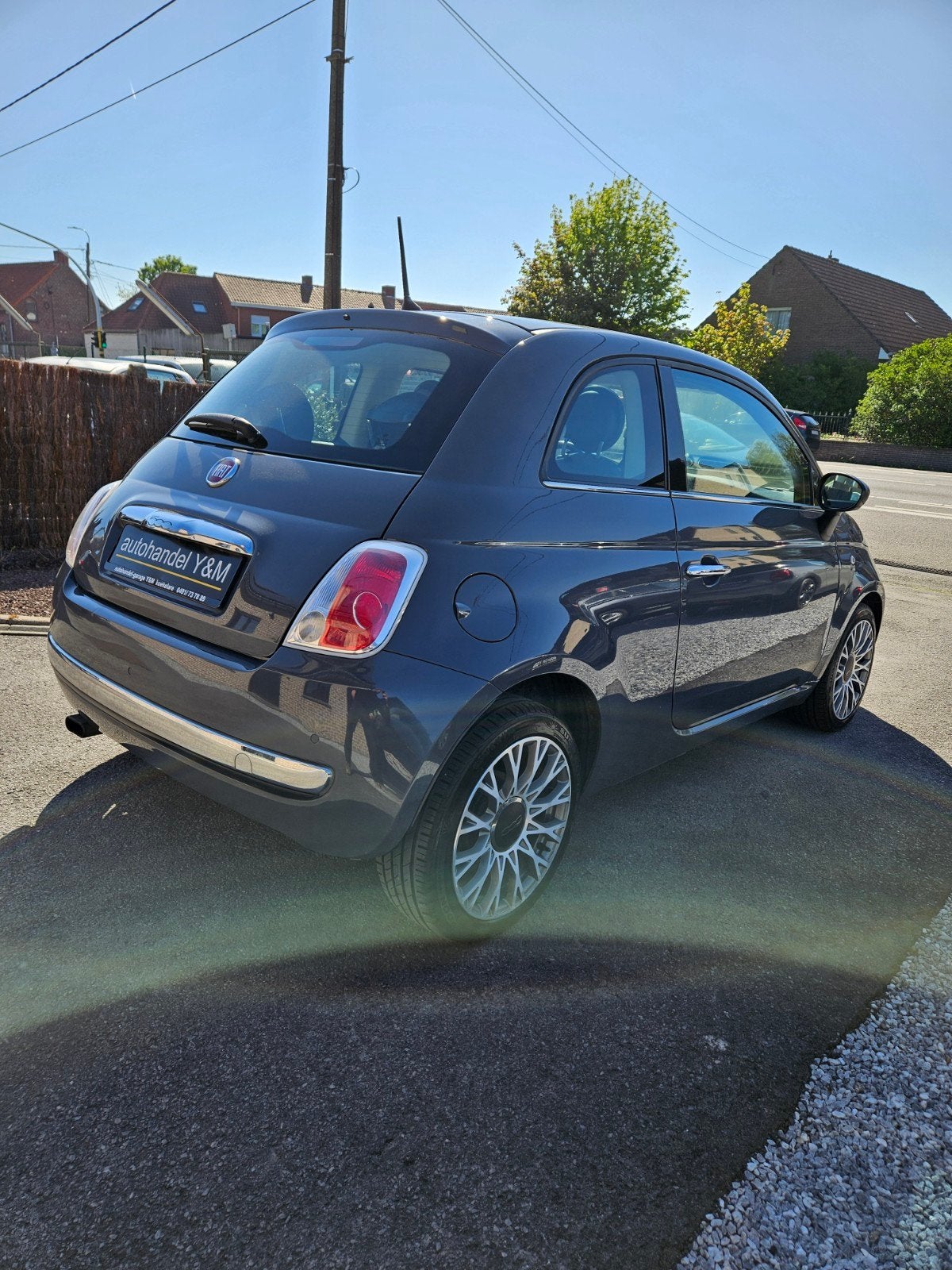 Fiat 500 1.0 Grey Edition ️benzine⛽️ Gekeurd Voor Verkoop, Auto's, Fiat, Voorwielaandrijving, Stof, Bedrijf, Grijs