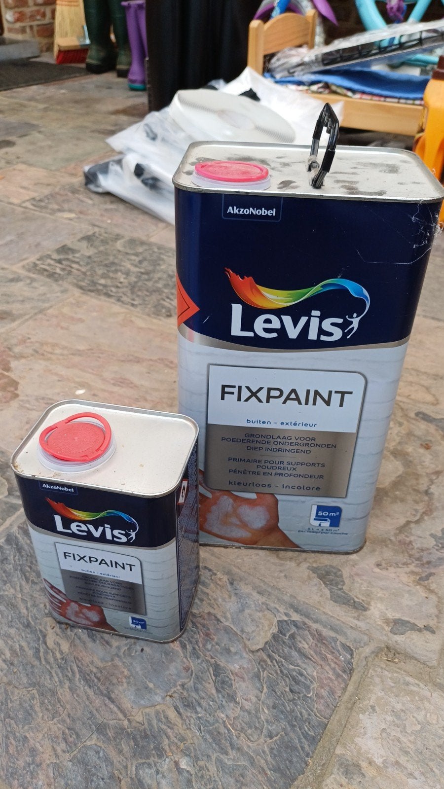Fixpaint Levis 5 liter + 1 liter, 5 à 10 litres, Enlèvement, Neuf