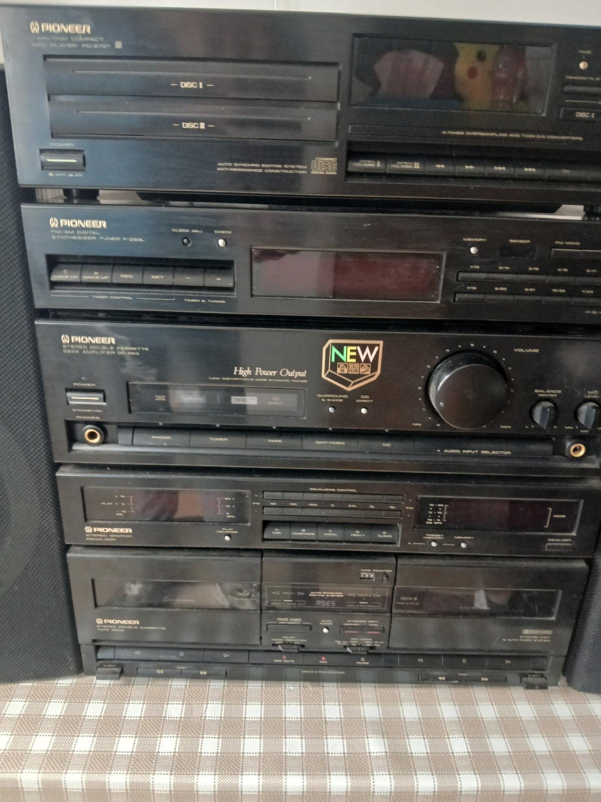 chaîne hifi Pioneer à réparer, Pioneer, Micro chaîne