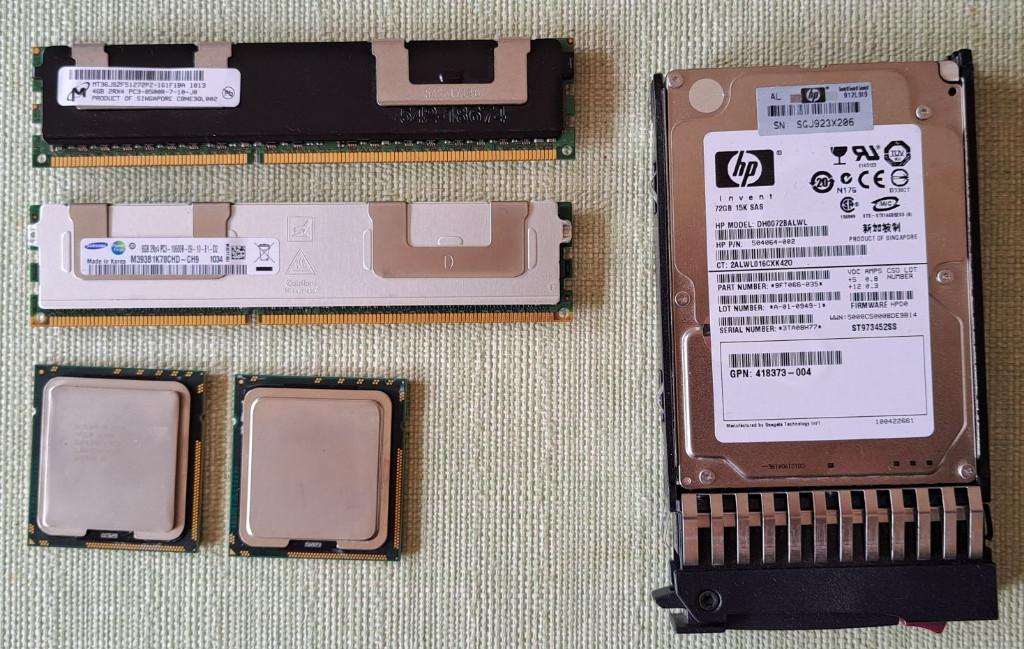 ddr 3 geheugen, cpu, hdd caddy, Ophalen, Gebruikt, 2 tot 3 Ghz, 8 GB