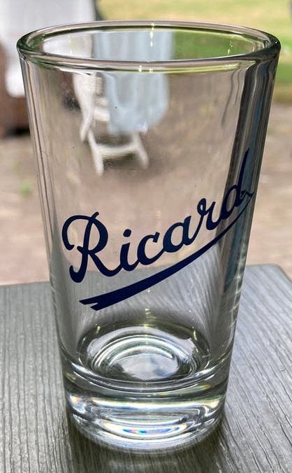Ricard glas, Verzamelen, Ophalen of Verzenden, Zo goed als nieuw