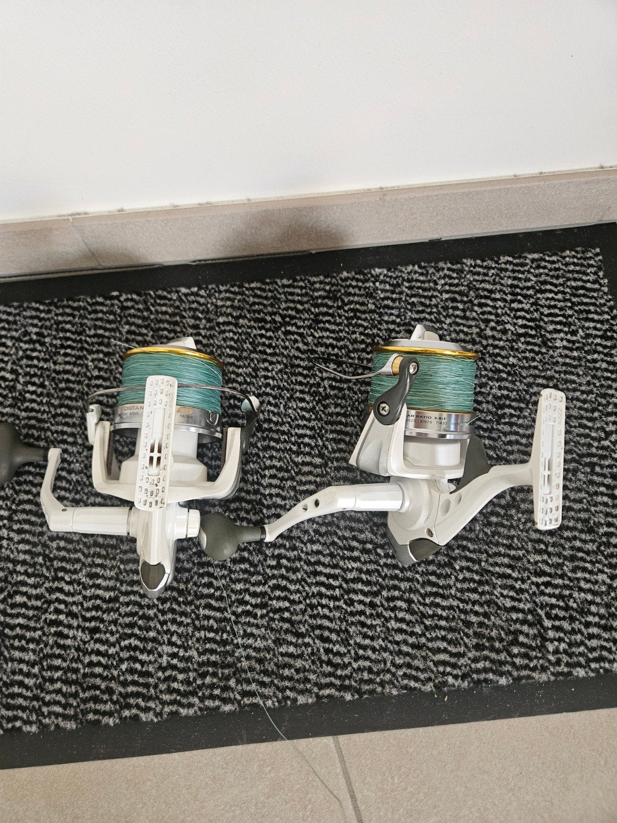 okuma reel distance surf DS-80, Ophalen, Gebruikt, Molen
