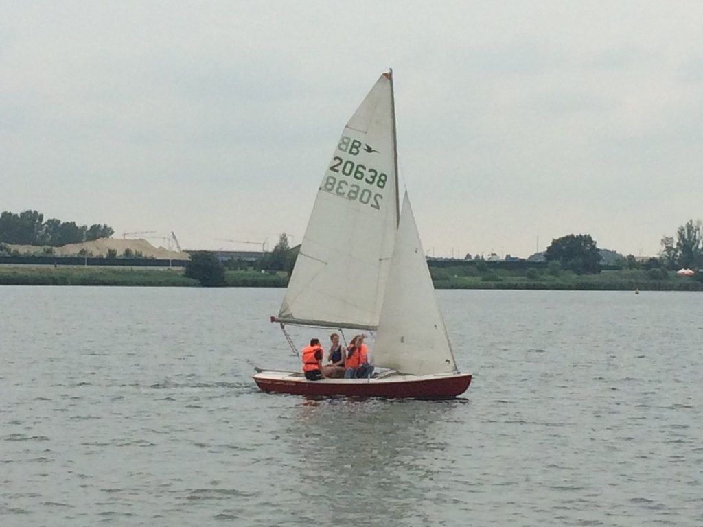 Snipe zeilboot, Watersport en Boten, Ophalen, Gebruikt, Fok, 90 cm