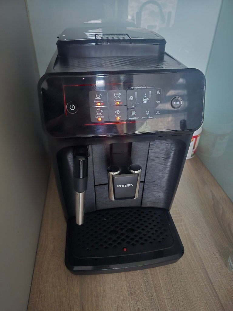 Machine à cafe (Philips EP 1220/00), Electroménager, Machine à espresso, Réservoir d'eau amovible, Café moulu, Enlèvement