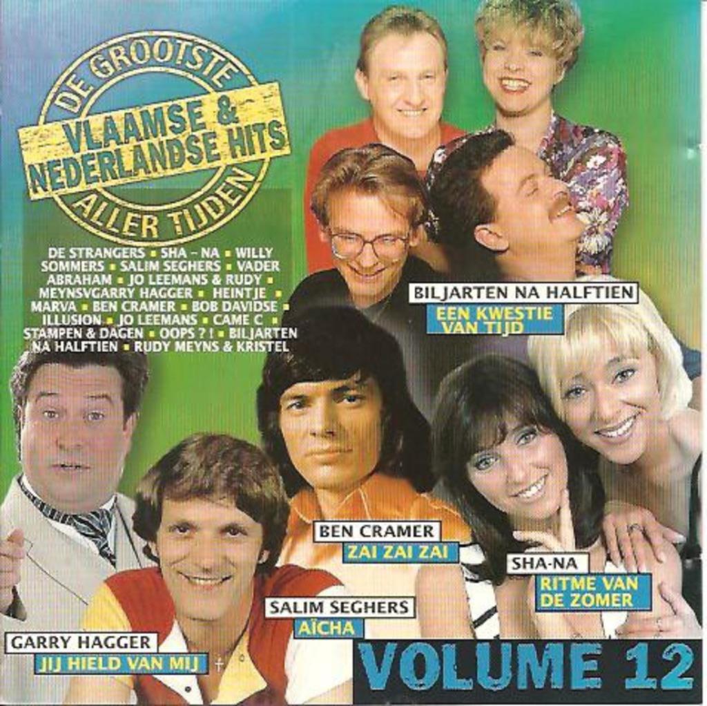 CD  De Grootste Vlaamse & Nederlandse Hits Aller Tiijden 12, Cd's en Dvd's, Cd's | Pop, Zo goed als nieuw, Ophalen of Verzenden