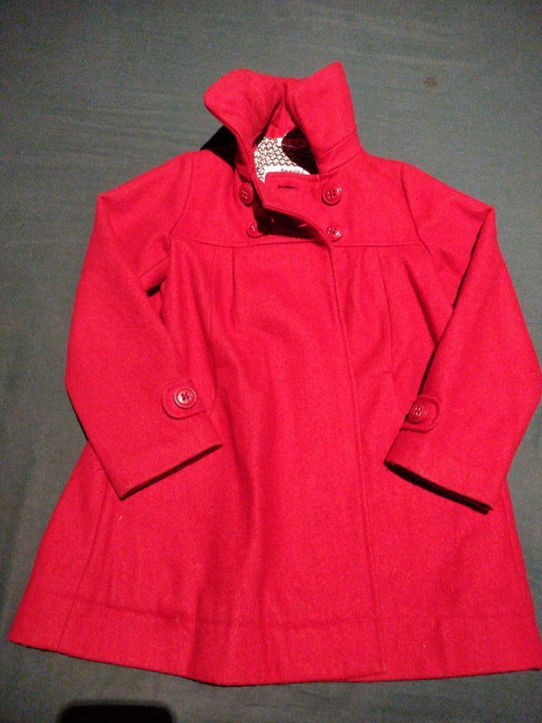 Manteau rouge Verbaudet 128, Verbaudet, Enlèvement ou Envoi, Utilisé, Fille