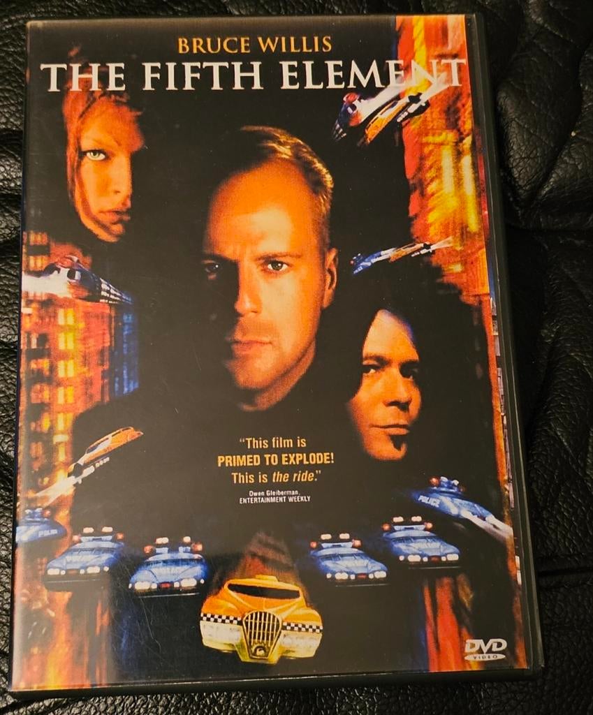 DVD Le cinquième élément Willis Jovovich Oldman Columbia, À partir de 12 ans, Enlèvement ou Envoi, Comme neuf, Action