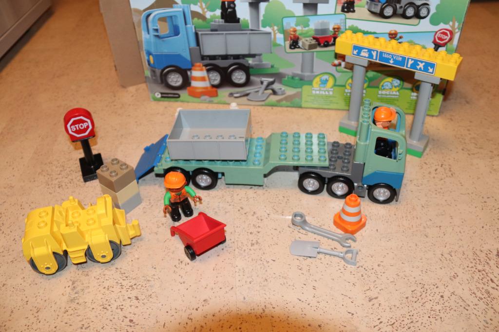 lego duplo werk aan de weg, Ophalen of Verzenden, Gebruikt, Complete set, Duplo