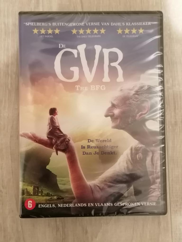 DVD De Grote Vriendelijke Reus, Avontuur, Ophalen of Verzenden, Vanaf 6 jaar, Nieuw in verpakking