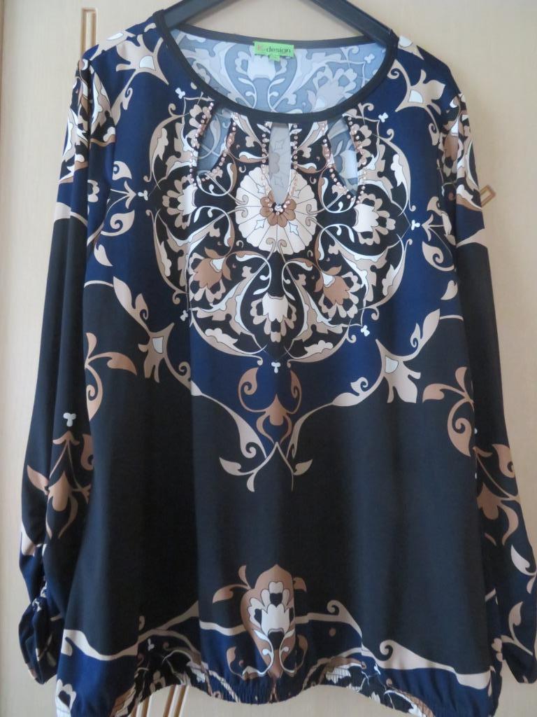 Damesblouse bohochique, Maat 38/40 (M), K-design, Zwart, Ophalen of Verzenden