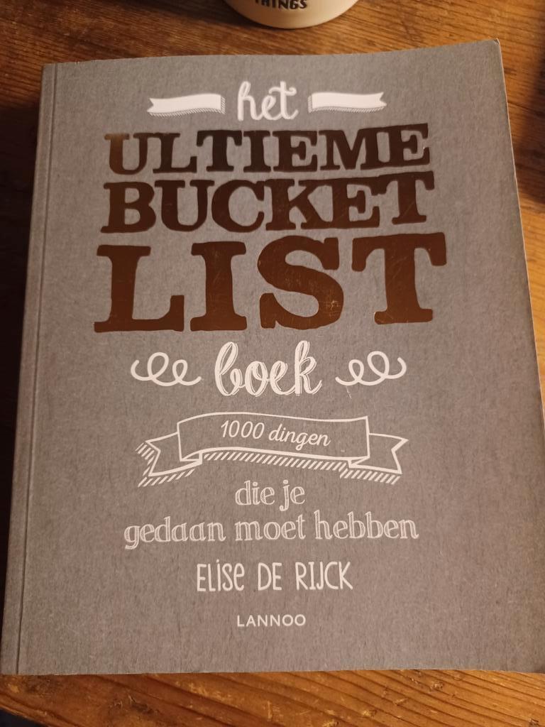 Elise De Rijck - Het ultieme Bucketlist Boek, Ophalen of Verzenden, Zo goed als nieuw, Elise De Rijck