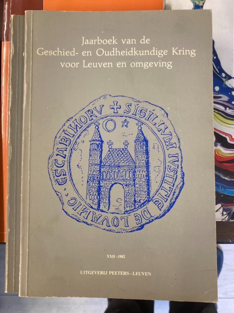 5 Jaarboeken  GOKLO Leuven., Livres, Histoire & Politique, Utilisé, 14e siècle ou avant, Enlèvement