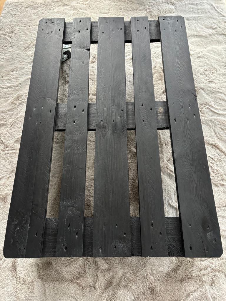 Salontafel Pallet, Huis en Inrichting, Tafels | Salontafels, Zo goed als nieuw, 50 tot 100 cm, 100 tot 150 cm, Rechthoekig, Grenenhout
