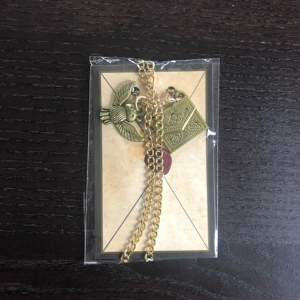 Ketting Harry Potter uil met brief, Ophalen of Verzenden