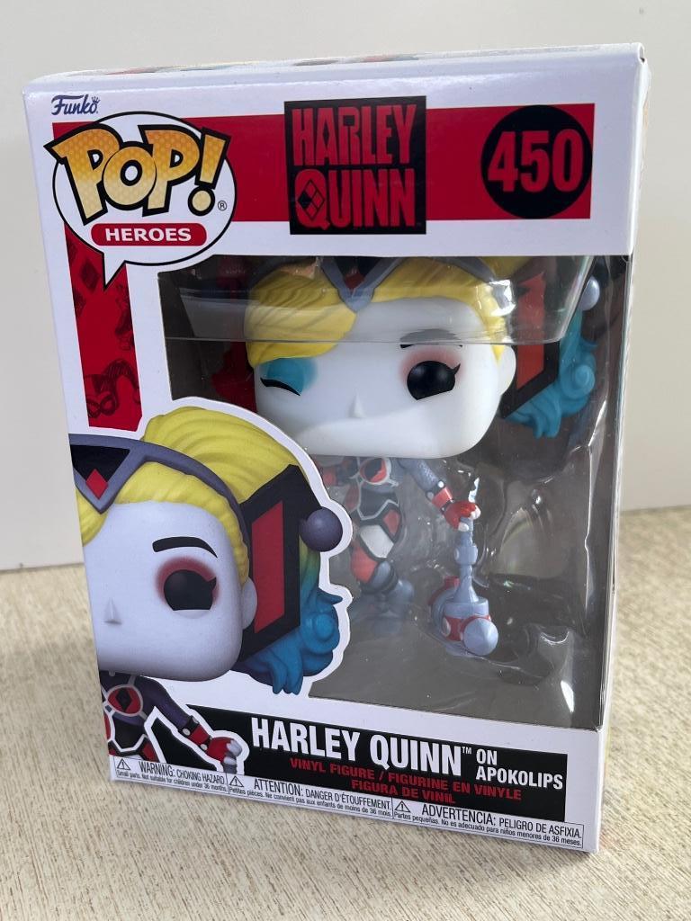 Funko Pop 450 Harley Quinn on Apokolips, Ophalen of Verzenden, Nieuw