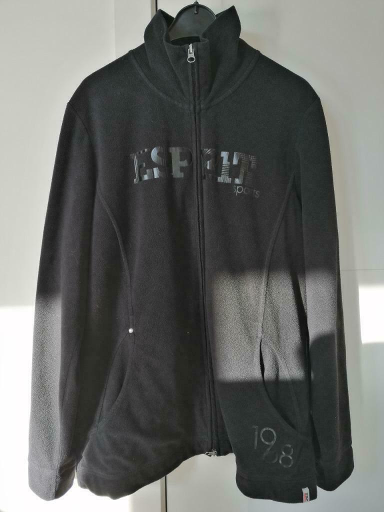 Esprit warme fleece heren maat 48, Maat 48/50 (M), Zwart, Ophalen of Verzenden, Zo goed als nieuw