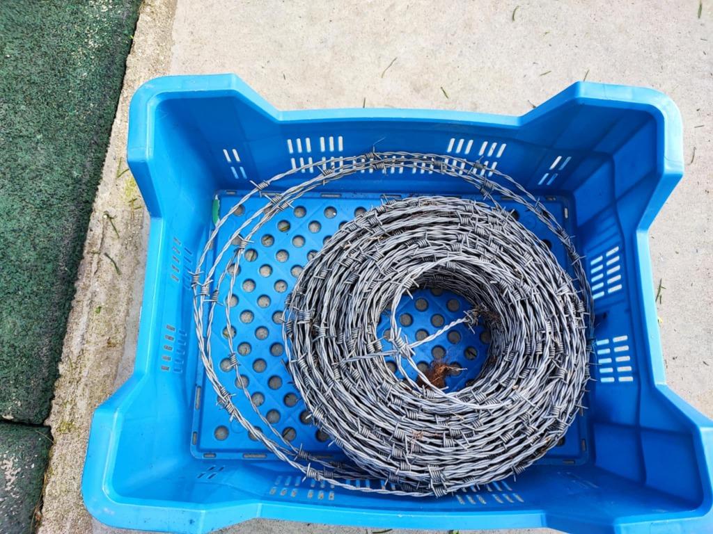 rol prikkeldraad, Tuin en Terras, Ophalen, Prikkeldraad