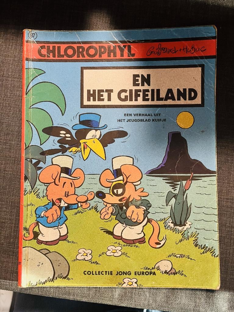 Chlorophyl en het gifeiland, Boeken, Eén stripboek, Ophalen of Verzenden, Gelezen, Guilmard + Hubuc
