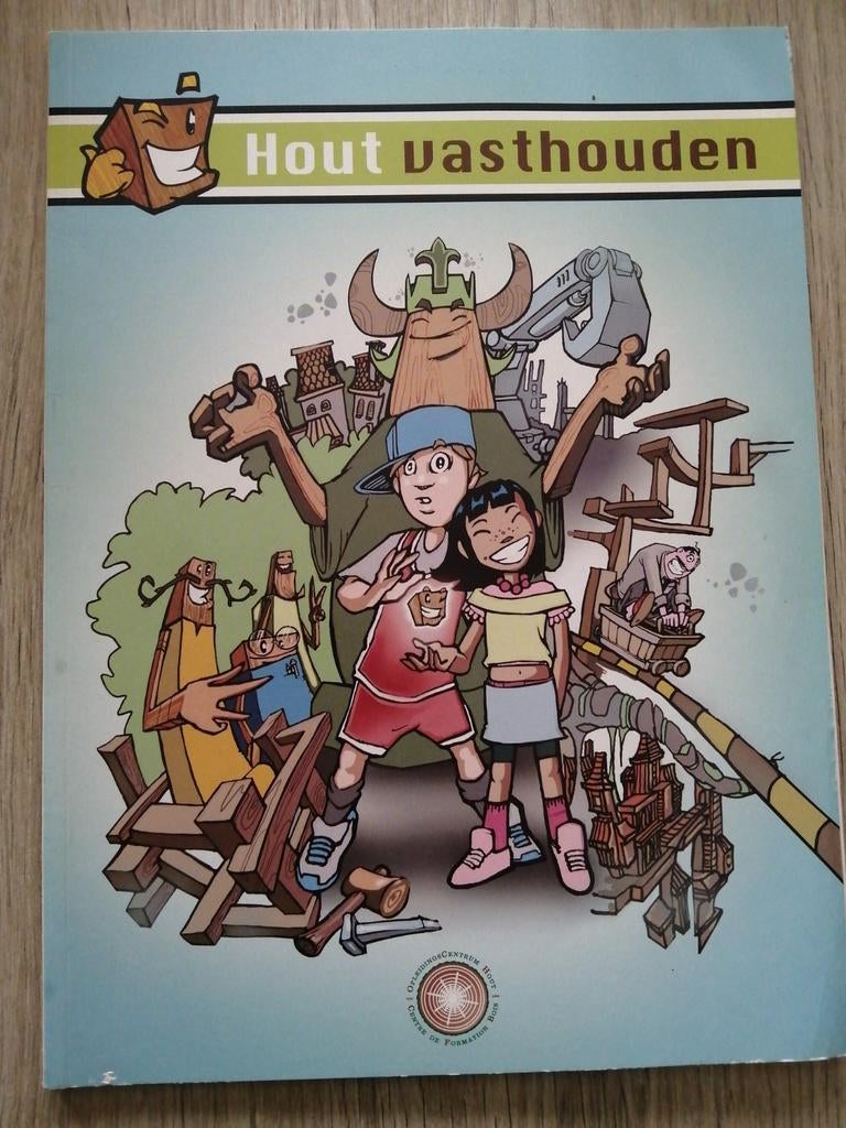 Hout vasthouden., Eén stripboek, Ophalen of Verzenden, Zo goed als nieuw
