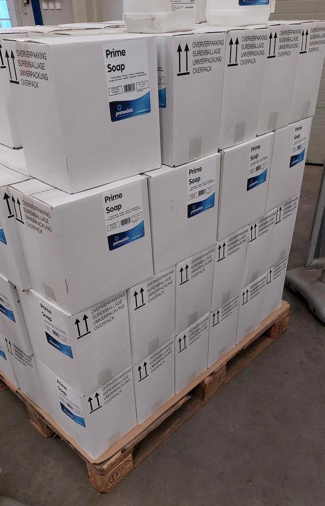Stock 200: bouteilles de 5l nettoyant main antibacterien, Enlèvement