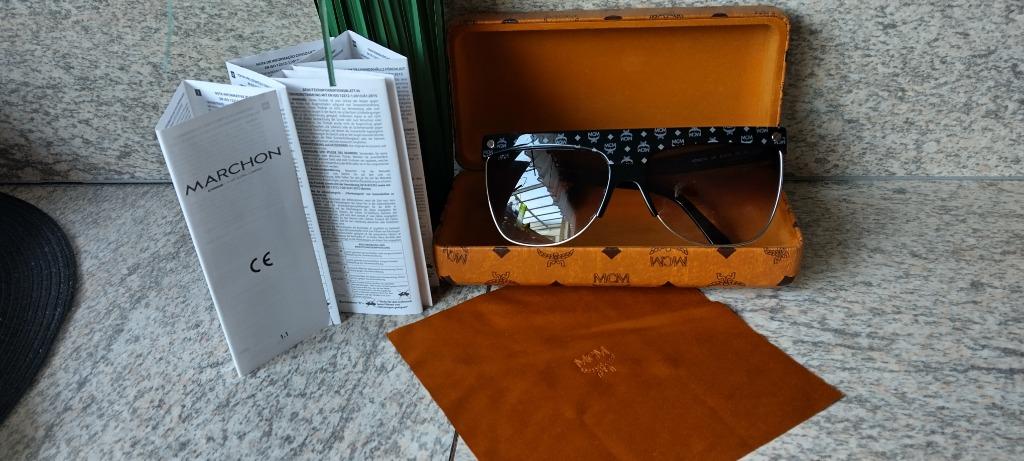 nieuwe zonnebril / unisex / MCM, Handtassen en Accessoires, Overige merken, Zonnebril, Verzenden, Zwart