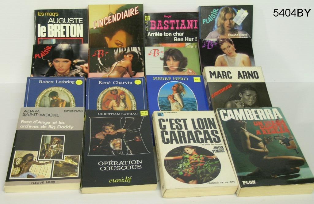 CAISSE DE ROMANS POLICIERS ET ESPIONNAGE, Ophalen of Verzenden, Gelezen, Divers auteurs
