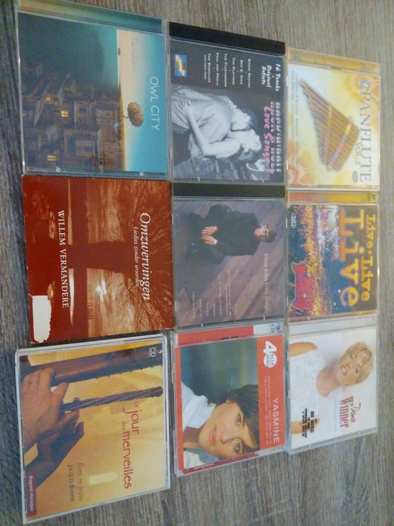 Cd's van verschillende artiesten, Cd's en Dvd's, Ophalen, Zo goed als nieuw