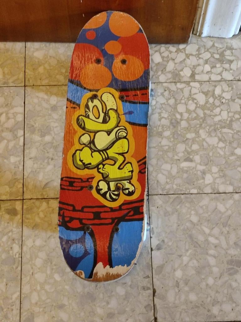 Skateboard  largeur  13 cm longeur 44 cm pour enfants, Enlèvement ou Envoi, Utilisé, Skateboard