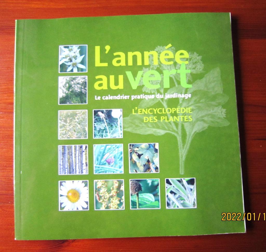 Livret "L'année au vert - le calendrier pratique du jardinag, Envoi, Neuf, Jardinage et Plantes de jardin