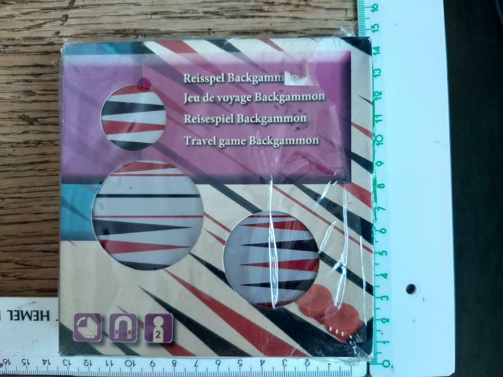 Jeu de voyage aimanté "Backgammon" neuf, Enlèvement ou Envoi