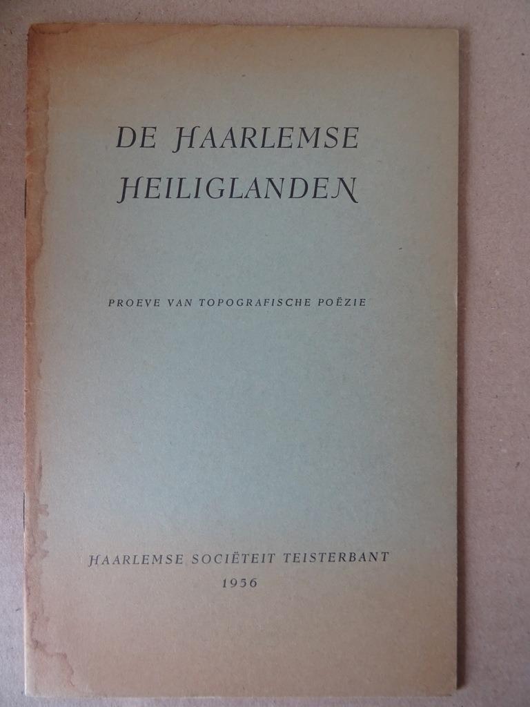 Cahier de poésie De Haagse Heiliglanden 16 poèmes Rare 1956, Enlèvement ou Envoi, Plusieurs auteurs, Diverse auteurs, Utilisé