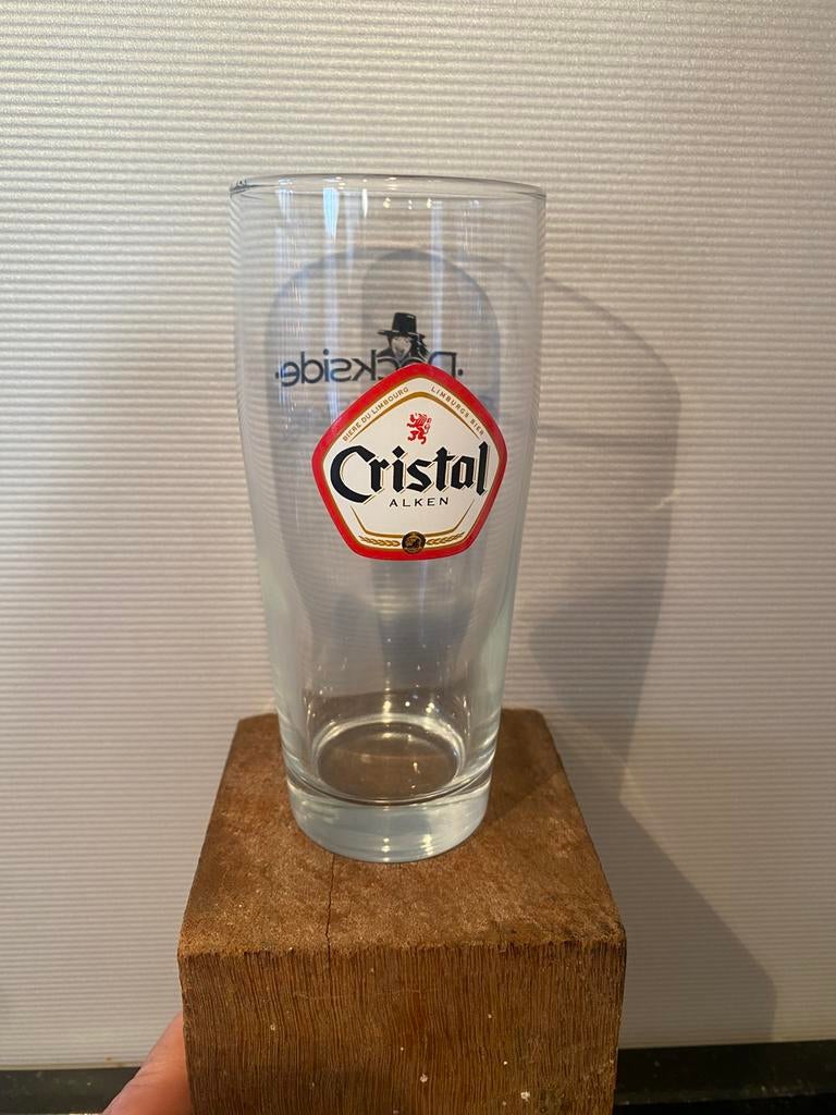 CRISTAL ALKEN  glas DOCKSIDE Hasselt, Ophalen, Gebruikt, Glas of Glazen, Overige merken