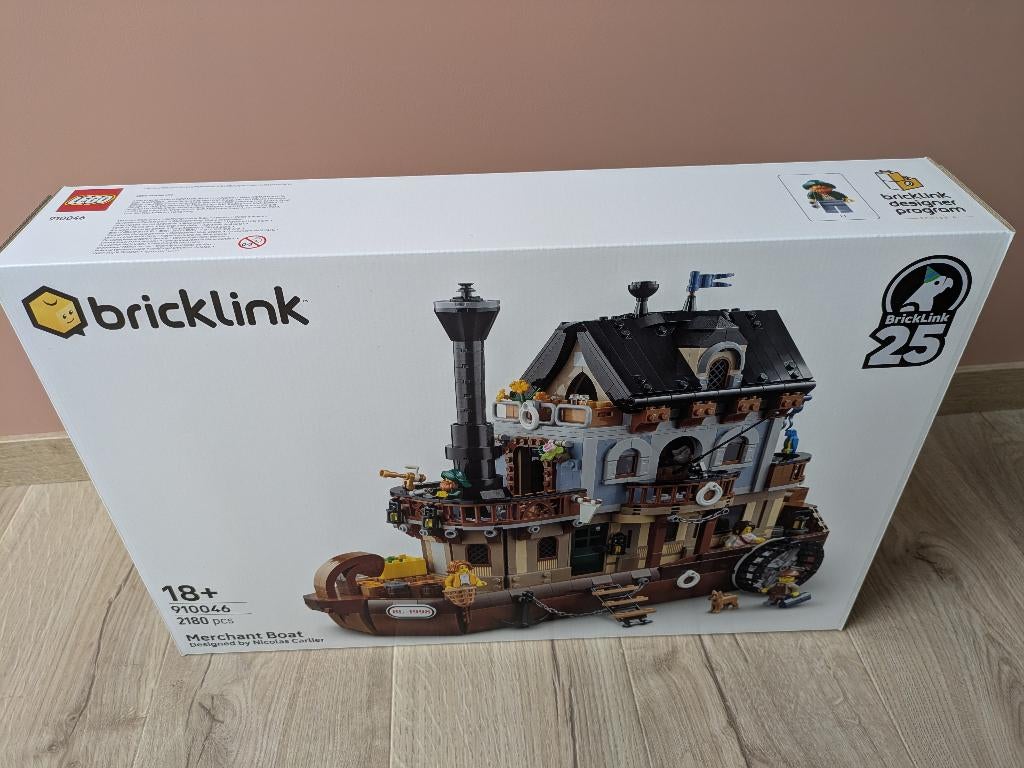 Lego 910046 Handelsstoomboot/Merchant Boat Bricklink, Enlèvement ou Envoi, Neuf, Ensemble complet, Lego