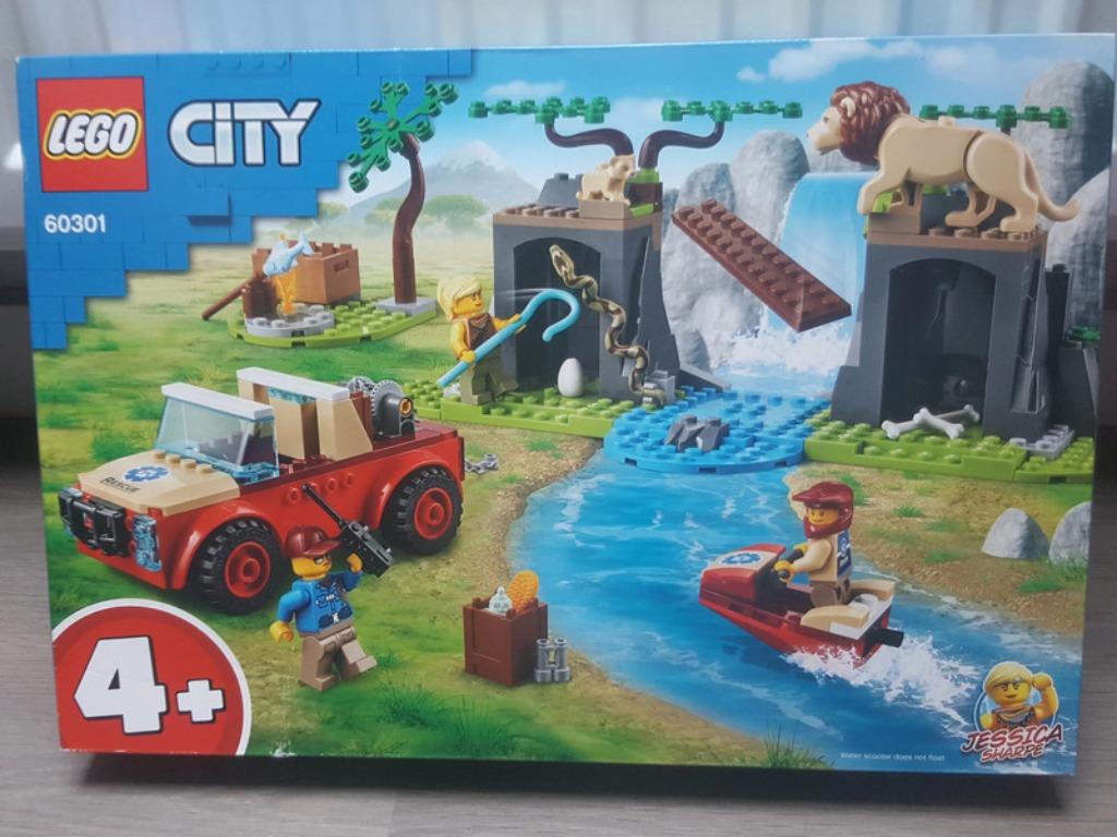 Lego 60301 " le tout-terrain de sauvetage des animaux sauvag, Ophalen of Verzenden, Nieuw, Complete set, Lego