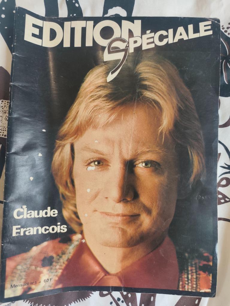 Livre claude François, Collections, Enlèvement, 1960 à 1980, Journal ou Magazine