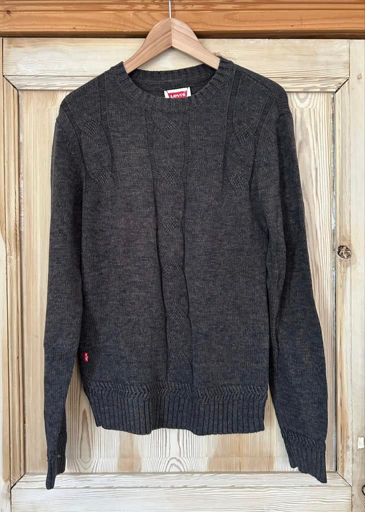Trui ronde hals katoen Levi’s maat S, Bruin, Verzenden, Zo goed als nieuw, Levi’s