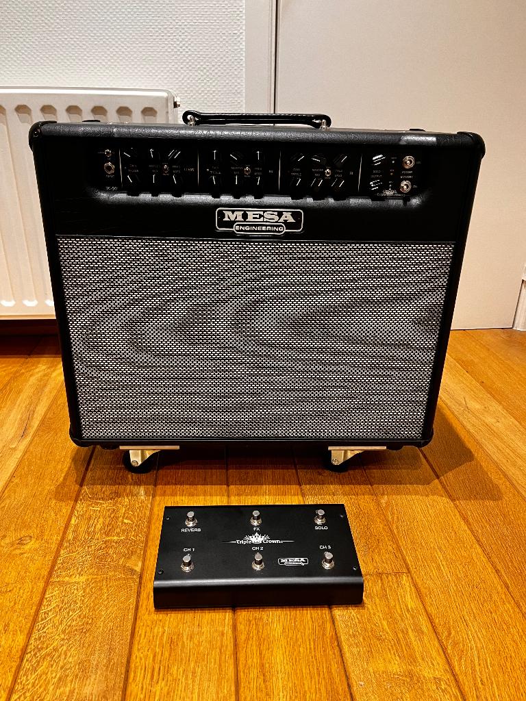 Mesa Boogie Triple Crown 50W, Ophalen, Zo goed als nieuw, Gitaar, 50 tot 100 watt