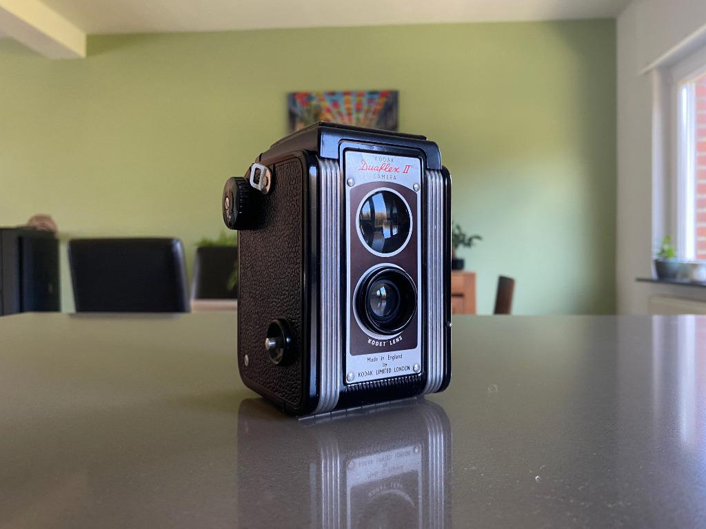 Kodak Duaflex II vintage camera, Enlèvement ou Envoi, Utilisé, Reflex miroir, Kodak