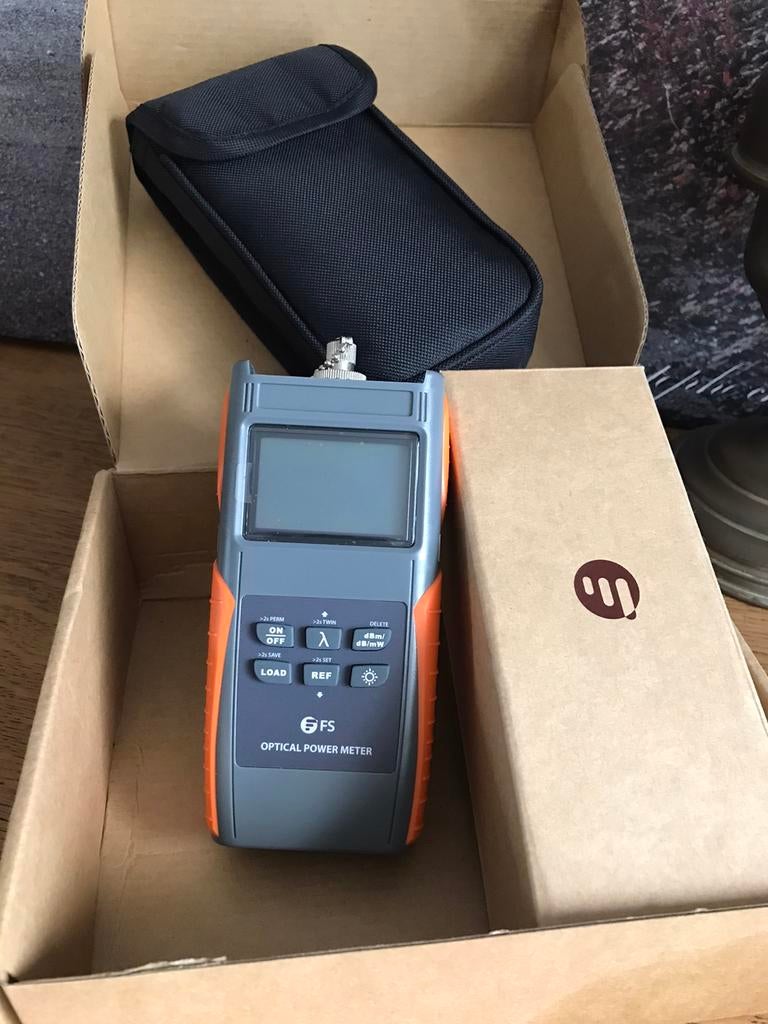 Fopm 203 draagbare optische energiemeter, Gebruikt