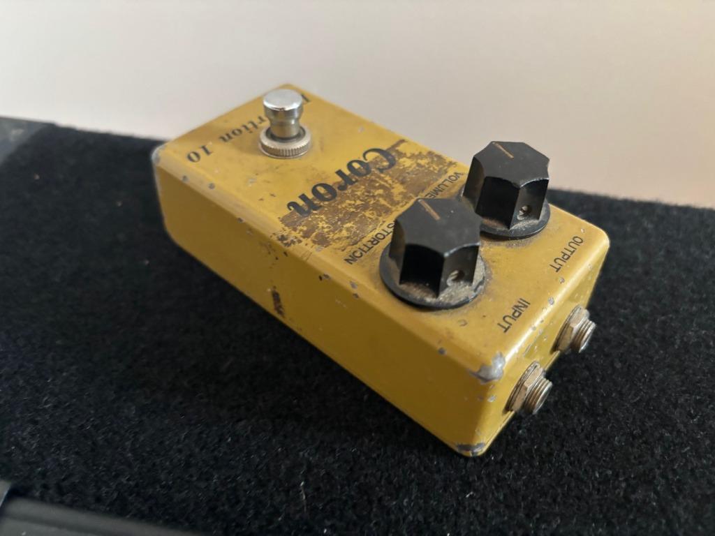 Coron Distortion 10_ annees 70s, Musique & Instruments, Enlèvement ou Envoi, Utilisé, Distortion, Overdrive ou Fuzz
