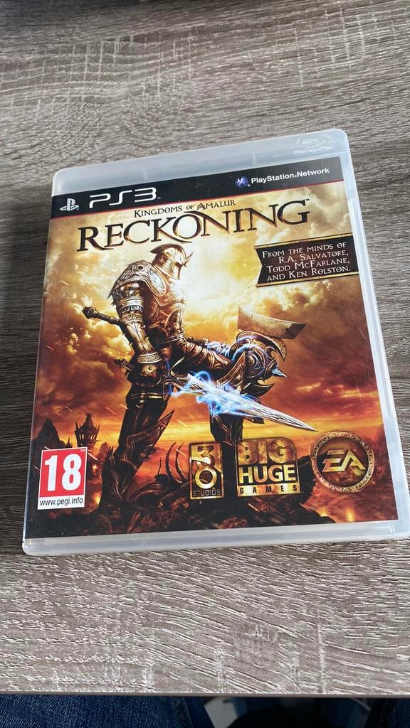 Kingdoms of Amalur: Reckoning, PS3, Consoles de jeu & Jeux vidéo, Enlèvement ou Envoi, 1 joueur, Jeu de rôle (Role Playing Game)
