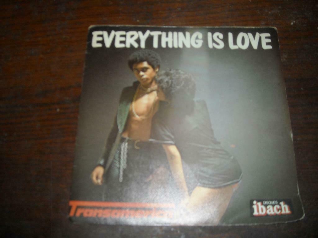 45T Transamerica : Everything is love, Ophalen of Verzenden