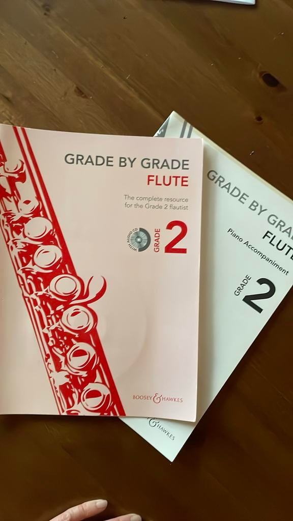 Grade by grade 2 flute - dwarsfluit, Ophalen, Nieuw